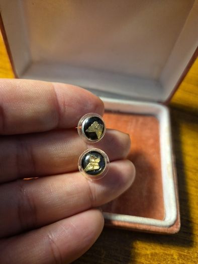 Vintage Small Butterfly Earrings