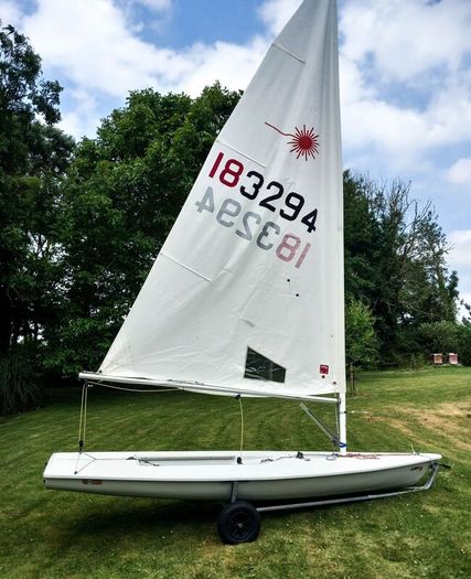 Laser ILCA sailing dinghy