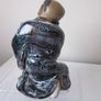Chinese Glazed Pottery  Figure of Beggar 7 inches Image 2