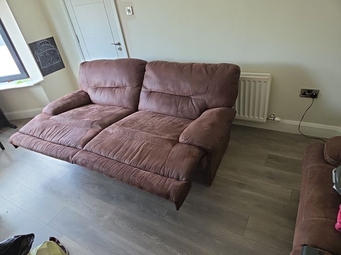 Brown Recliner Couch