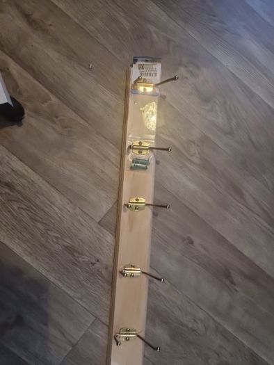pine coat rack