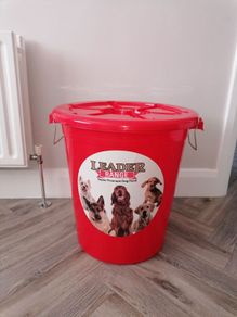 Leader dry mix bin
