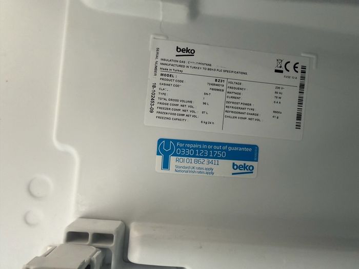 Drawers for Beko freezer