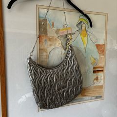 Miu miu crystal chain bag