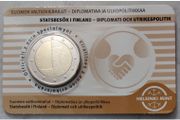 Finland 2 Euro Base Metals Brilliant Uncirculated Coin 2025 - Diplomacy and Foreign Policy