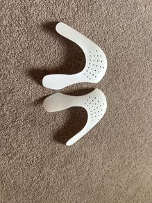 Shoe crease protectors (white)