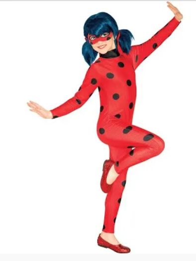 Ladybug Miraculous Haloween Costume 7-8yrs