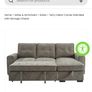Sofa Bed with Storage Chaise Image 8