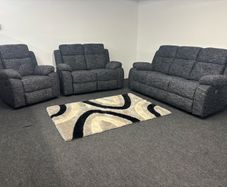 New 3+2+1 Fabric Recliner Sofas