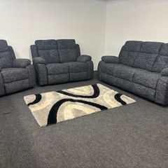 New 3+2+1 Fabric Recliner Sofas