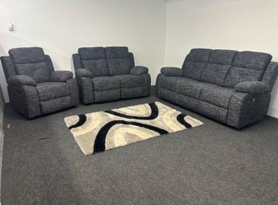 New 3+2+1 Fabric Recliner Sofas