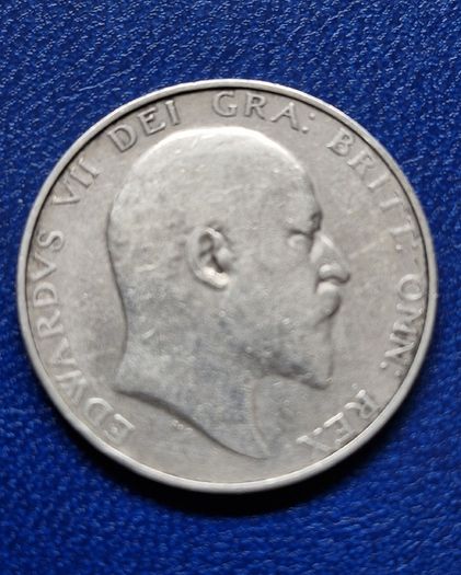 1902 United Kingdom  Half Crown - Edward VII Silver coin