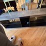 tv stand with lights and usb connection Image 2