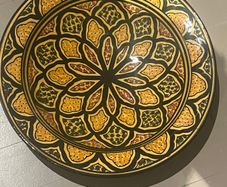 Large Wall  Pottery Bowl