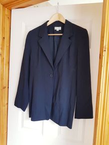 Charlotte Halton Black Blazer - Size 14