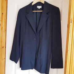 Charlotte Halton Black Blazer - Size 14