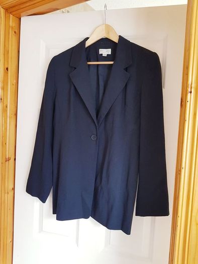 Charlotte Halton Black Blazer - Size 14