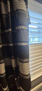 2 x curtains with 4 matching cushion covers