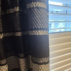 2 x curtains with 4 matching cushion covers