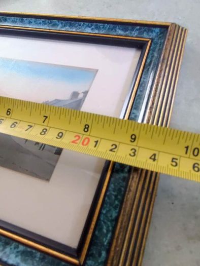 Set Of 2 Framed old Pictures Of Sandymount Green And Claremont Rd. Sandymount Dublin.
