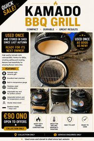Charcoal Bbq - Used Once