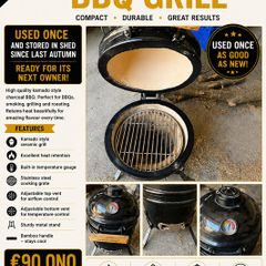 Charcoal Bbq - Used Once