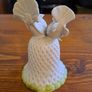 Vintage Saxony Porcelain Bell Image 4