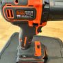 Black and Decker Hammer Drill with battery, charger and kit box Image 4