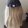 Goldylost Blake 14" Human Hair Silk Topper - Blonde Image 8