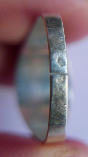 Vintage Sterling Silver Ring size P (adjustable size) 1,8g