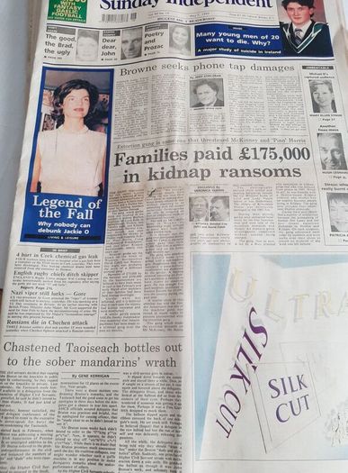 Vintage Sunday Independent 1995