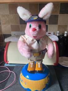 Vintage Duracell moving figure