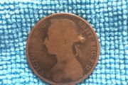 British 1 penny 1893