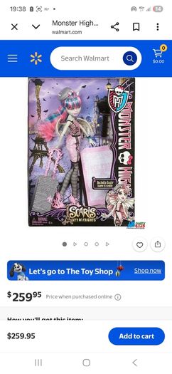 doll monster high Raqual