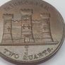 Gibraltar 2 Quarts 1942/1940 coin Image 2