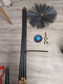 chimney brush set