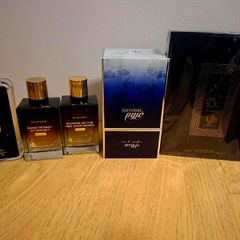 5 Bottle Fragrance Bundle - Afnan 9PM Zara Sunrise Sand Desert Kayaan Zimaya