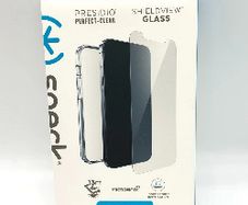 Speck Presidio Perfect Clear + Shieldview Bundle Apple iPhone 13, iPhone 14 (Excellent case + Screen Protector)