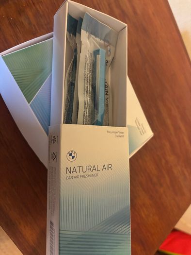 BMW  Natural Air Car Air Freshener Starter Kit with 3 Extra Refills