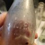 11 X Vintage Irish Clear Glass Bottles Image 7