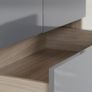 Nevada Mirrored 2 Door 1 Drawer Wardrobe Image 3