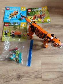 Lego 31129 3 in 1 ( tiger, red panda and fish)