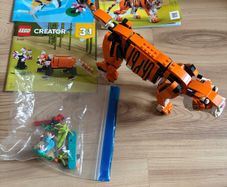 Lego 31129 3 in 1 ( tiger, red panda and fish)