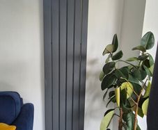 Milano Vertical Single Panel Radiators X 2