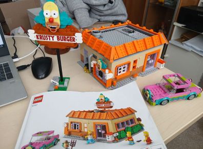 Lego Krusty Burger 10352-1 no minifigs