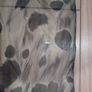 ladies grey and black lepoard print style lightweight scarf Image 5
