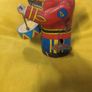VINTAGE Wind Up Drummer Boy Toy Image 3