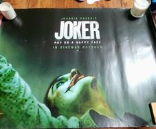 Authentic original JOKER POSTER