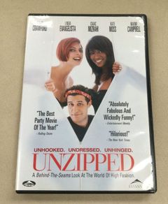 Naomi Campbell Linda Evangelista Cindy Crawford Unzipped Rare R1 DVD supermodels