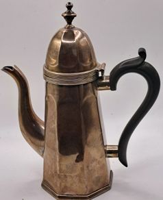Vintage sterling silver coffee pot